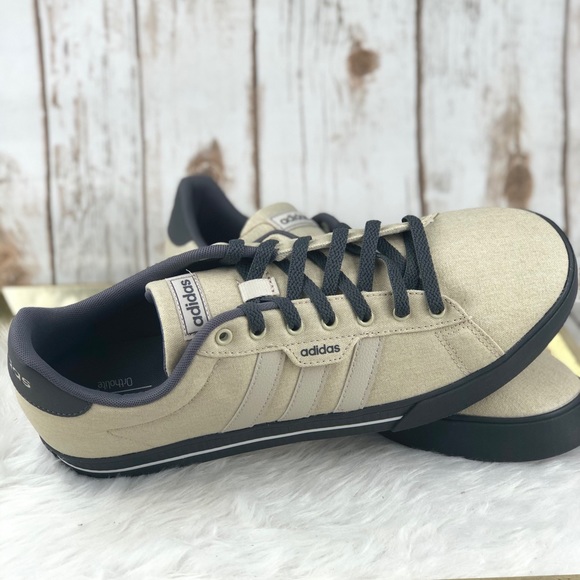 New Adidas Daily 3 Aluminium Sneakers 